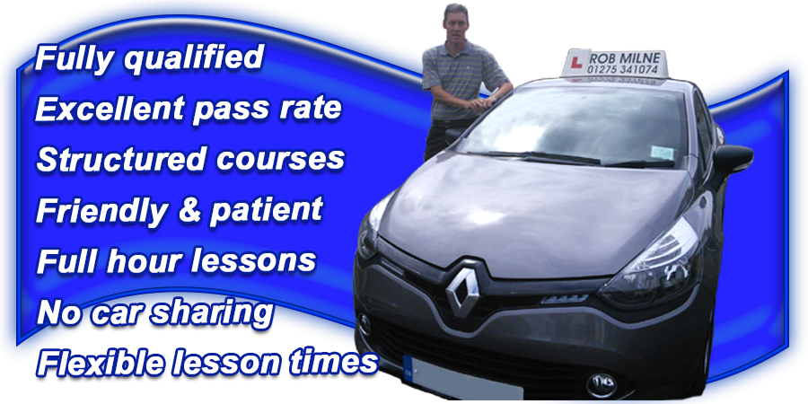 Driving lessons with Rob Milne School Of Motoring